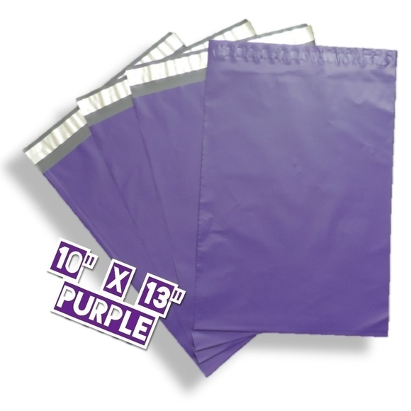 Other - 50 Poly Mailers 10x13 Purple